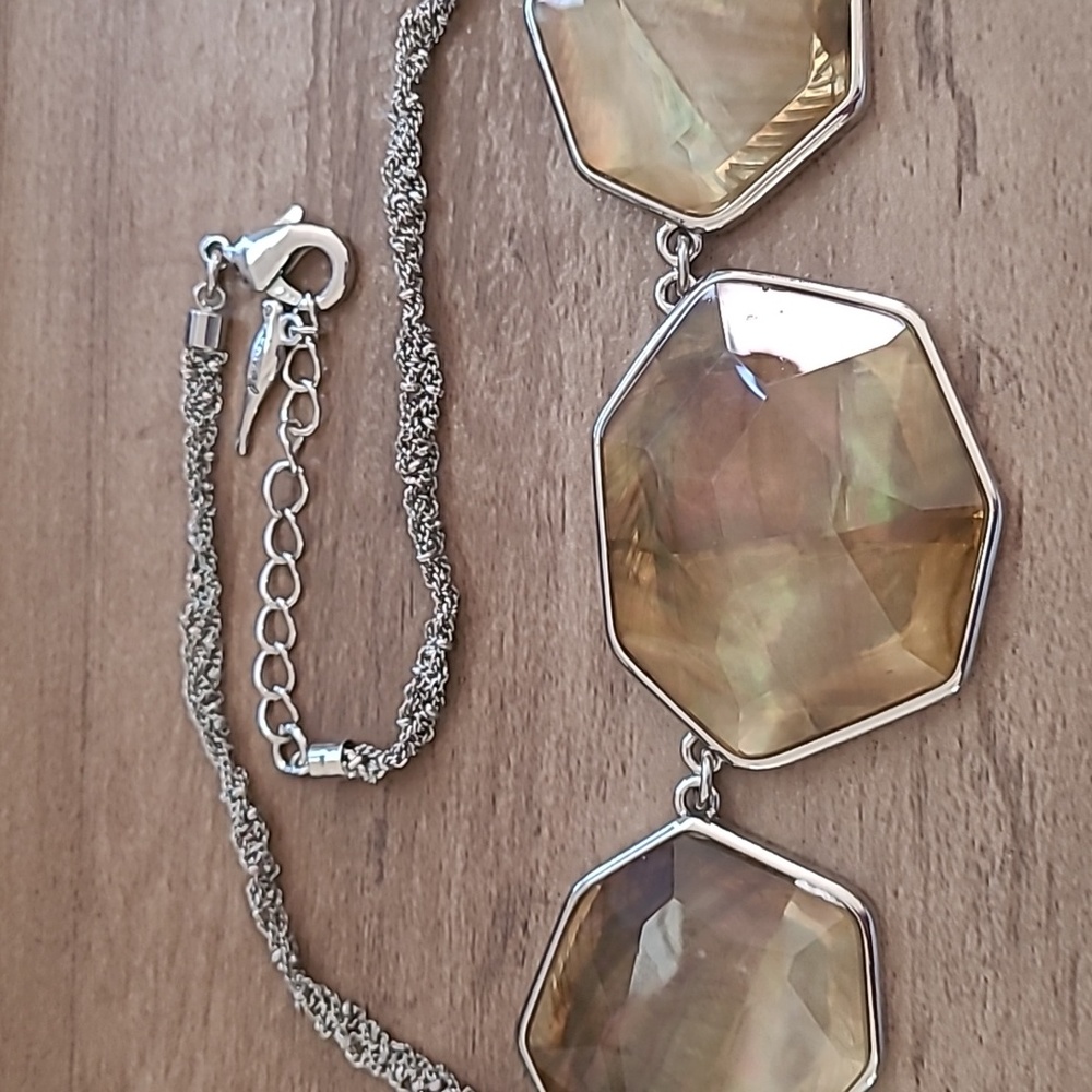 Chloe + Isabel Ocean Abalone Like Statement Neckl… - image 1